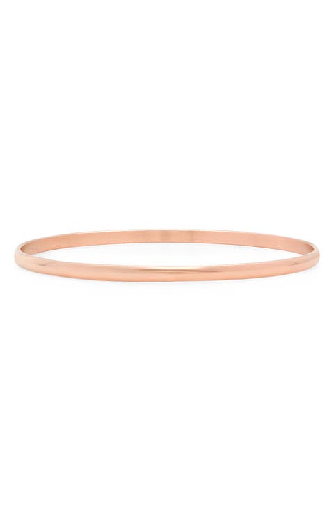 18k Gold Plated Bangle Bracelet