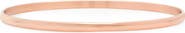 STEELTIME 18k Gold Plated Bangle Bracelet