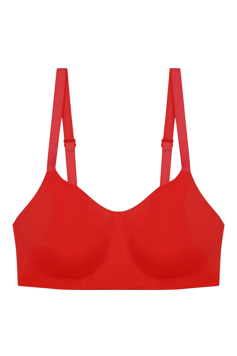 Elevate Underwire High Impact Sports Bra, Alternate, color, PAPRIKA