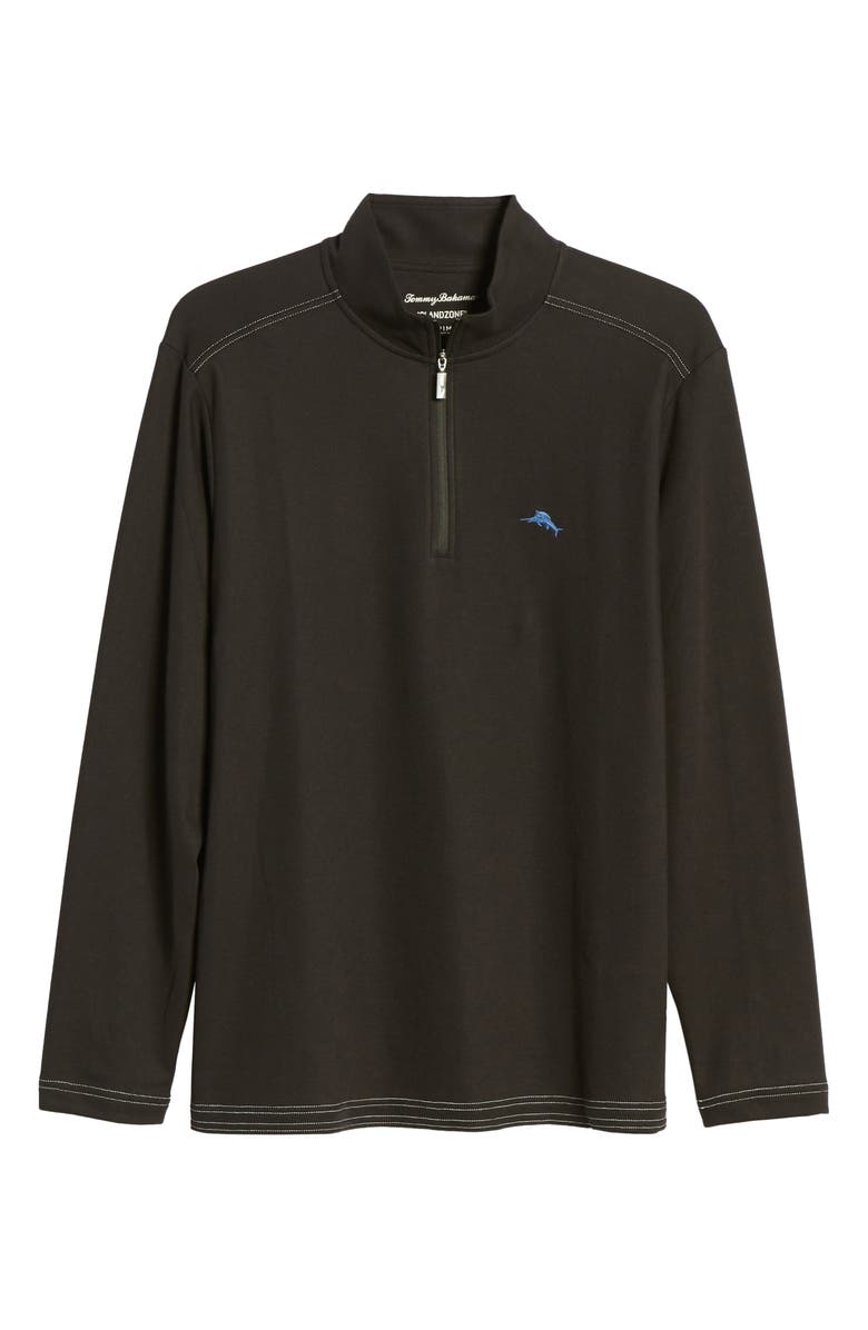 Tommy Bahama Emfielder 2.0 IslandZone<sup>®</sup> Quarter Zip Performance Pullover, Alternate, color, 