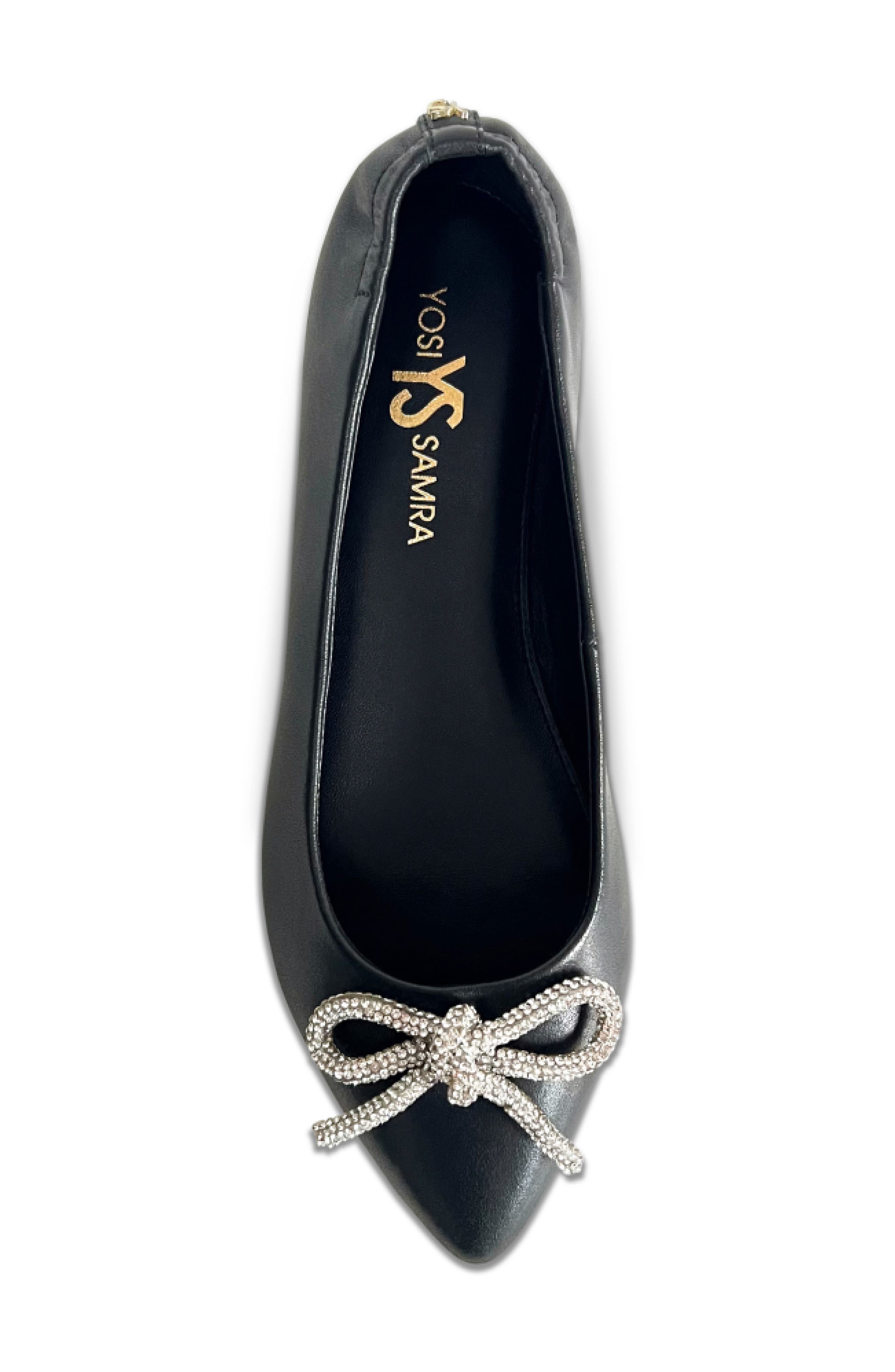 Yosi Samra Vivienne Pointed Toe Flat, Alternate, color, 