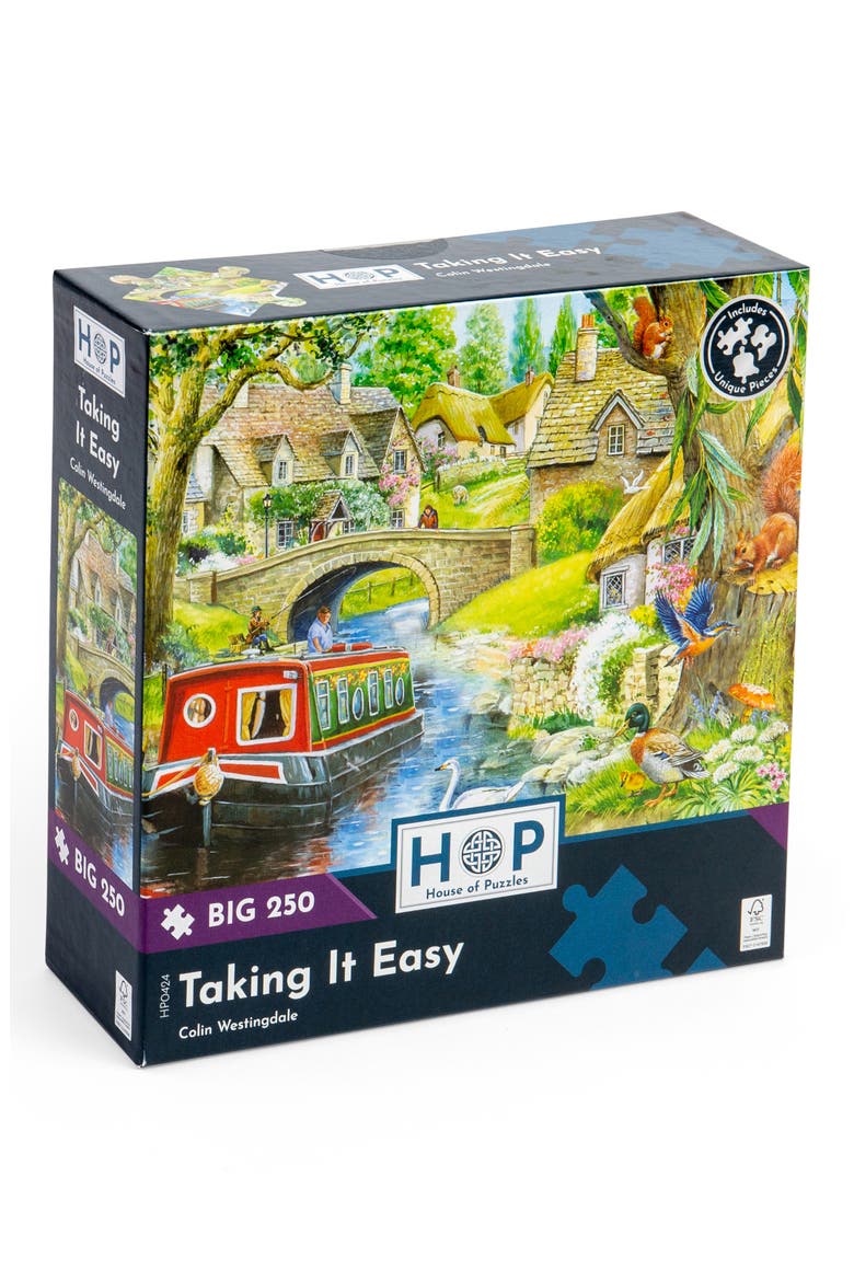 Taking it Easy Big 250-Piece Jigsaw Puzzle, Main, color, NONE