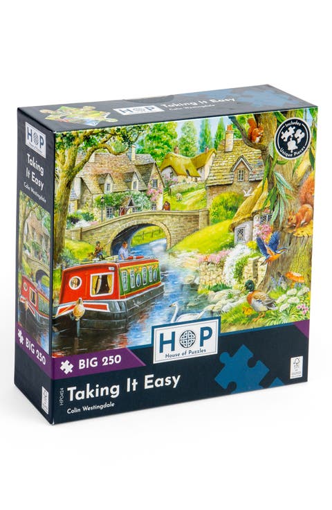 Taking it Easy Big 250-Piece Jigsaw Puzzle