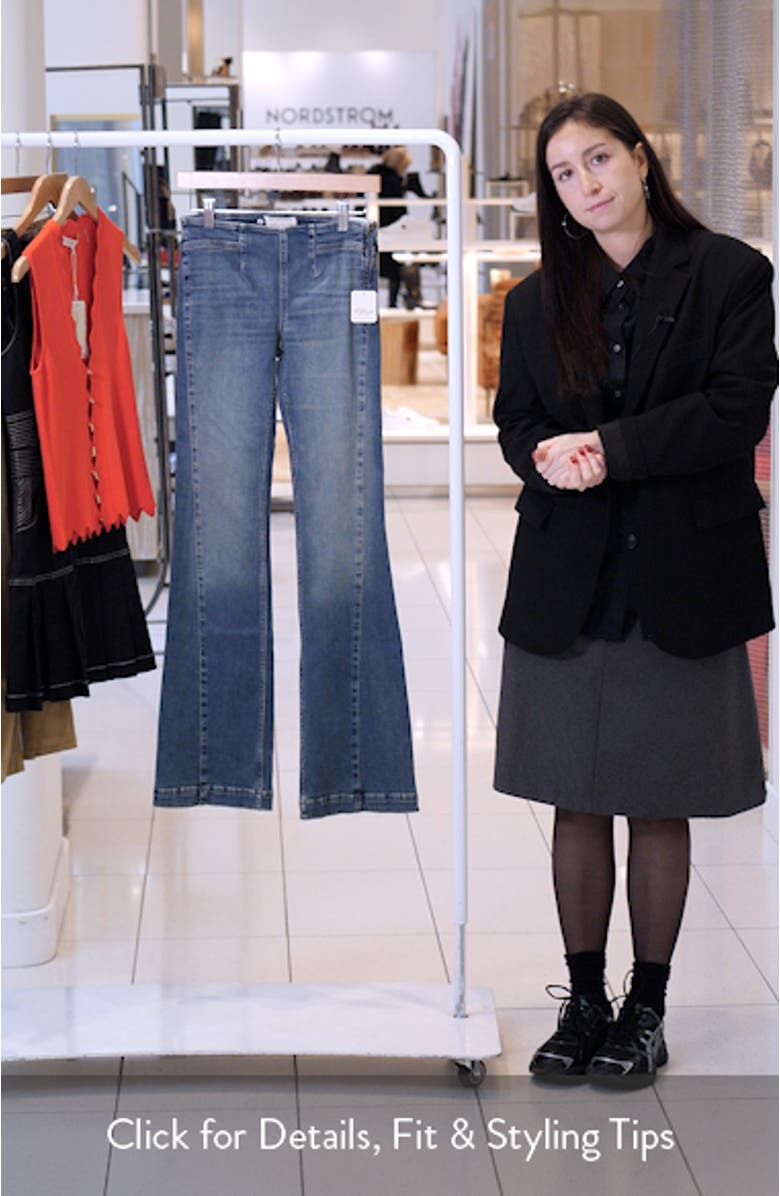 Alamo High Waist Flare Jeans, sales video thumbnail