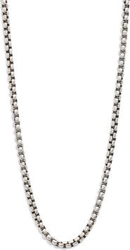 Child of Wild Rhapsody Round Box Chain Necklace