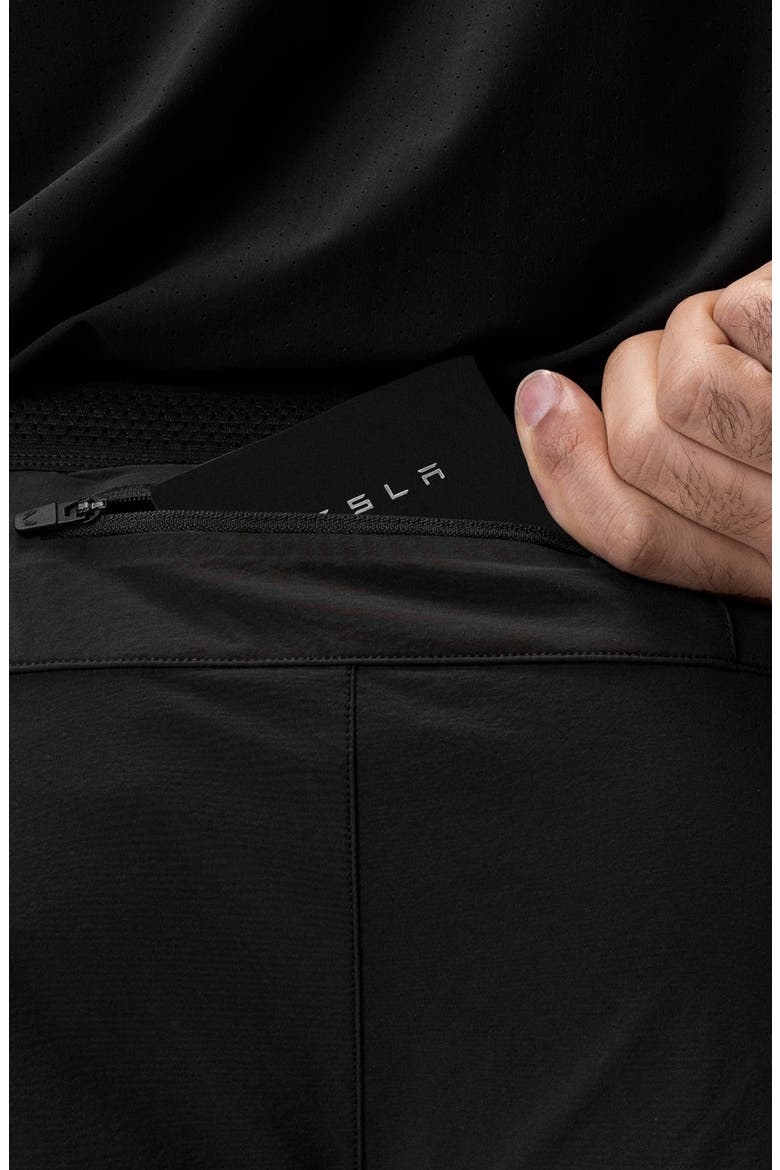 Aerotex Hybrid Liner Short, Alternate, color, Black / Black
