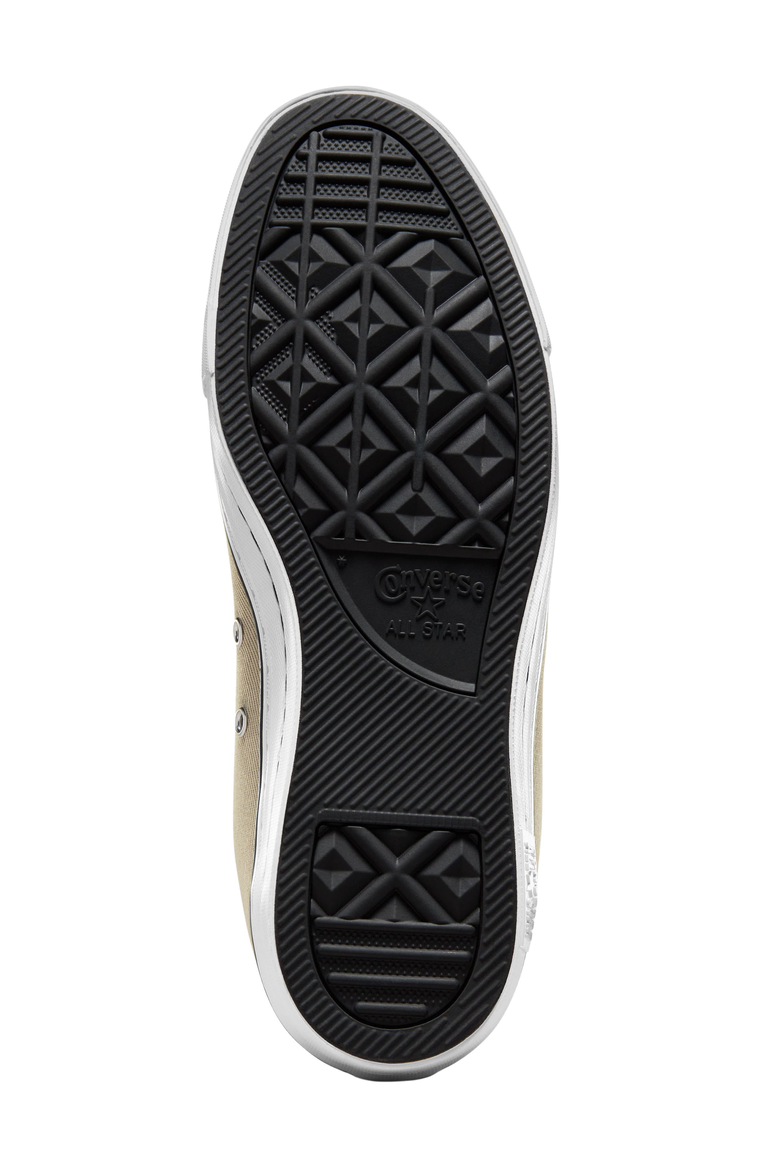 Converse Gender Inclusive Chuck Taylor<sup>®</sup> All Star<sup>®</sup> High Top Sneaker, Alternate, color, Beach Stone/ Natural Ivory