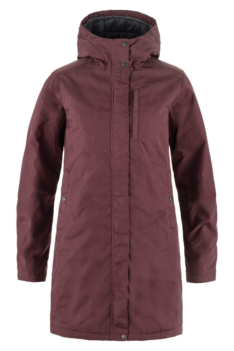 Kiruna Water Resistant Parka, Main, color, PORT