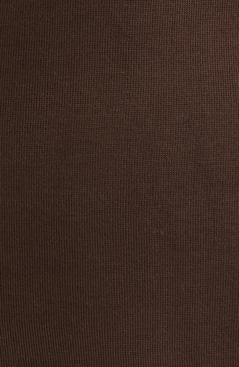 Ming Wang Scoop Neck Mid Length Knit Tank, Alternate, color, Dark Umber