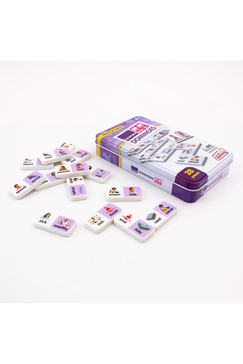 Synonyms Dominoes Educational Aid, Alternate, color, Multicolored
