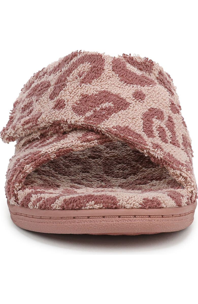 Vionic Relax II Plush Slide Sandal, Alternate, color, Pink Multi
