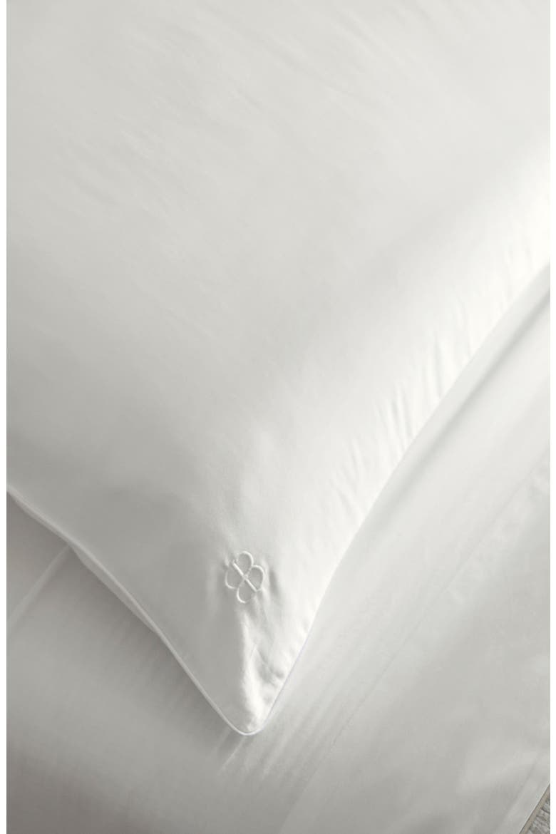 Signature Piped Edge Duvet Set, Alternate, color, WHITE/ WHITE
