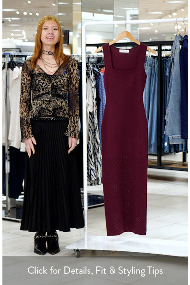 Elinor Rib Body-Con Maxi Dress video