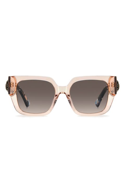 53mm Rectangular Sunglasses