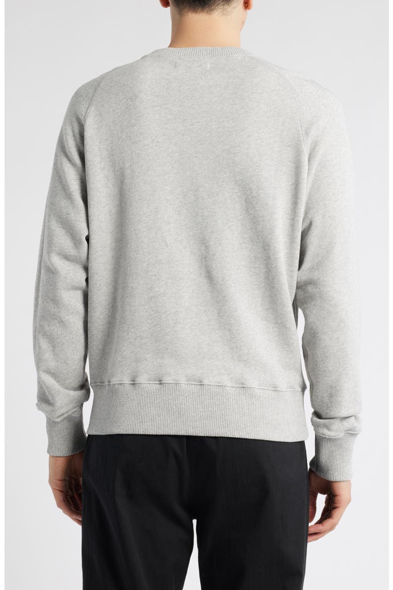 Retro Fleece Lightweight Sweatshirt, Alternate, color, GREY MELANGE