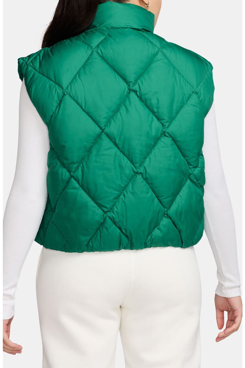 Brooklyn Therma-FIT Quilted Puffer Vest, Alternate, color, MALACHITE/ WHITE
