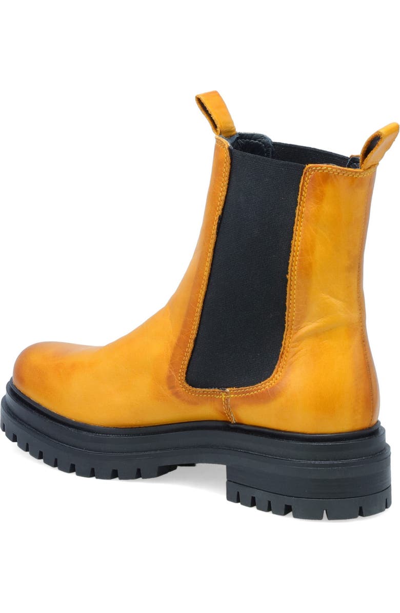 Miz Mooz Lizette Chelsea Boot, Alternate, color, Ochre Antique Burnish