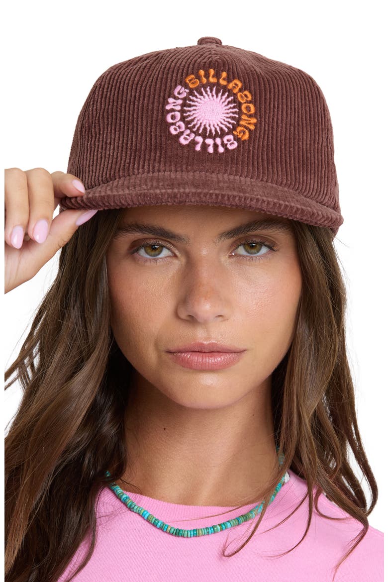 Grandpa Corduroy Baseball Cap, Alternate, color, ESPRESSO
