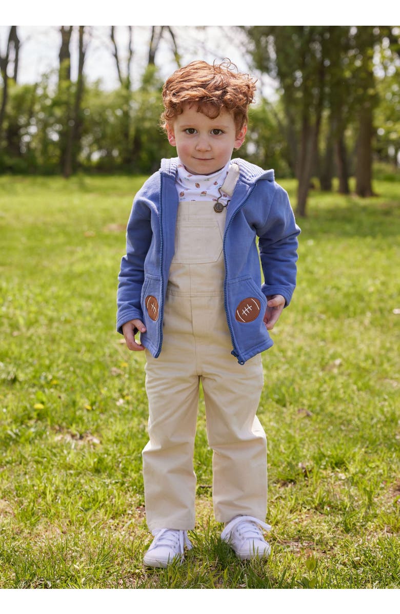 Little English Kids' Printed Turtleneck, Alternate, color, Footballs