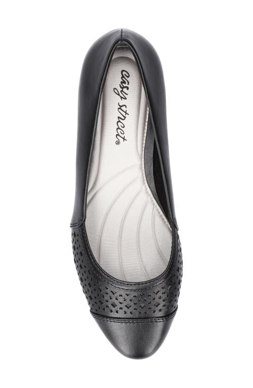 EASY STREET EASY STREET NEVA CAP TOE PUMP