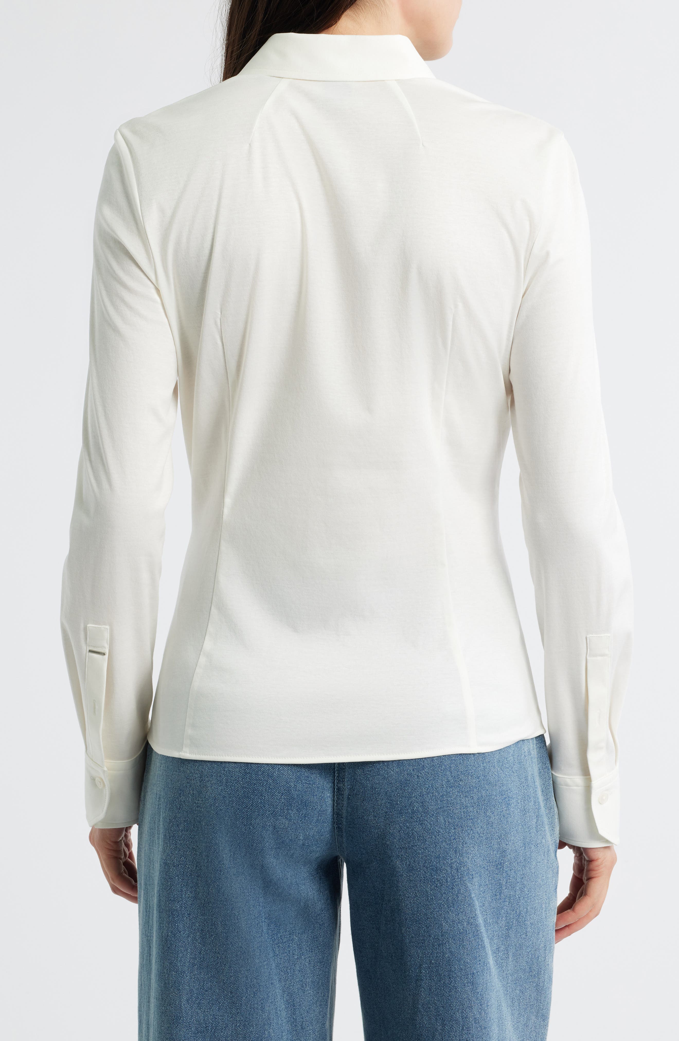 Bronta Tuesday Cotton Button-Up Shirt - image 2
