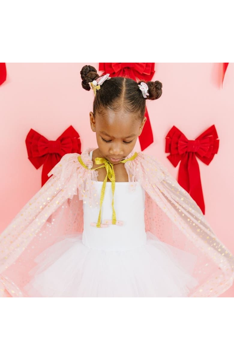 Sweet Wink Blush Shimmer Star Cape, Alternate, color,