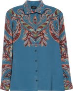 Etro Paisley Silk Button-Up Shirt