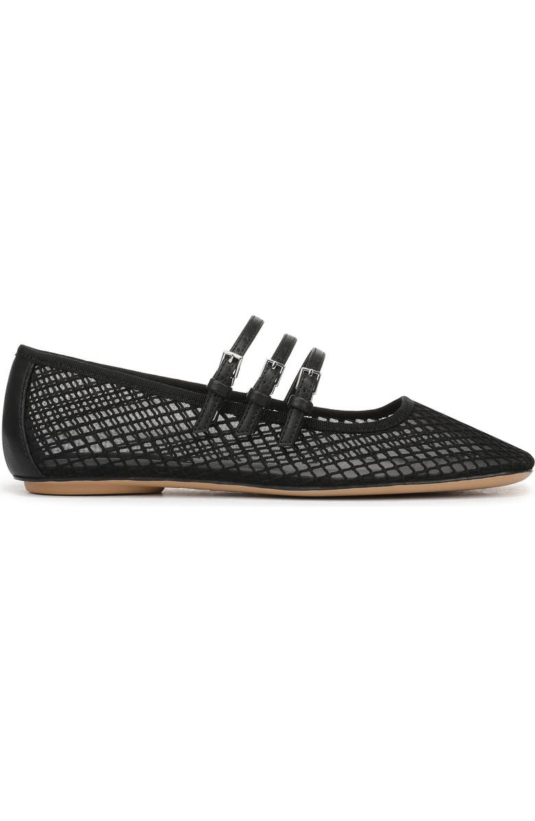 Franco Sarto Tatum Mary Jane Flat, Alternate, color, Black