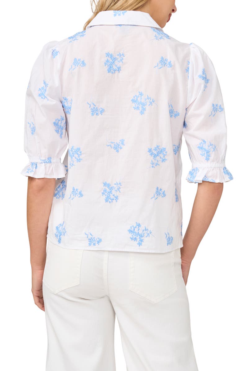 Halogen<sup>®</sup> Puff Sleeve Top, Alternate, color, Airy Blue