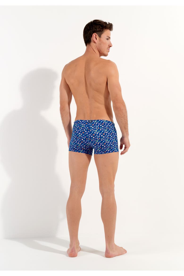 Socoa Swim Shorts, Alternate, color, Navy Print