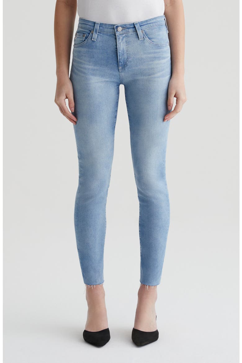 Prima Cigarette Ankle Jeans, Main, color, 24 YEARS LOOKING GLASS