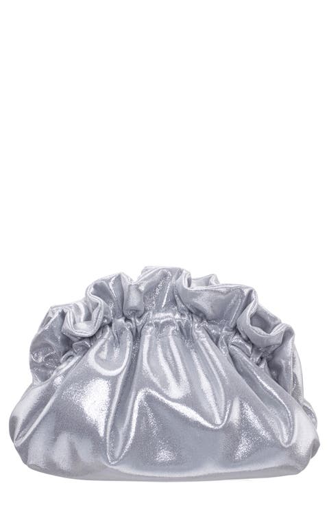 Cristy Metallic Clutch