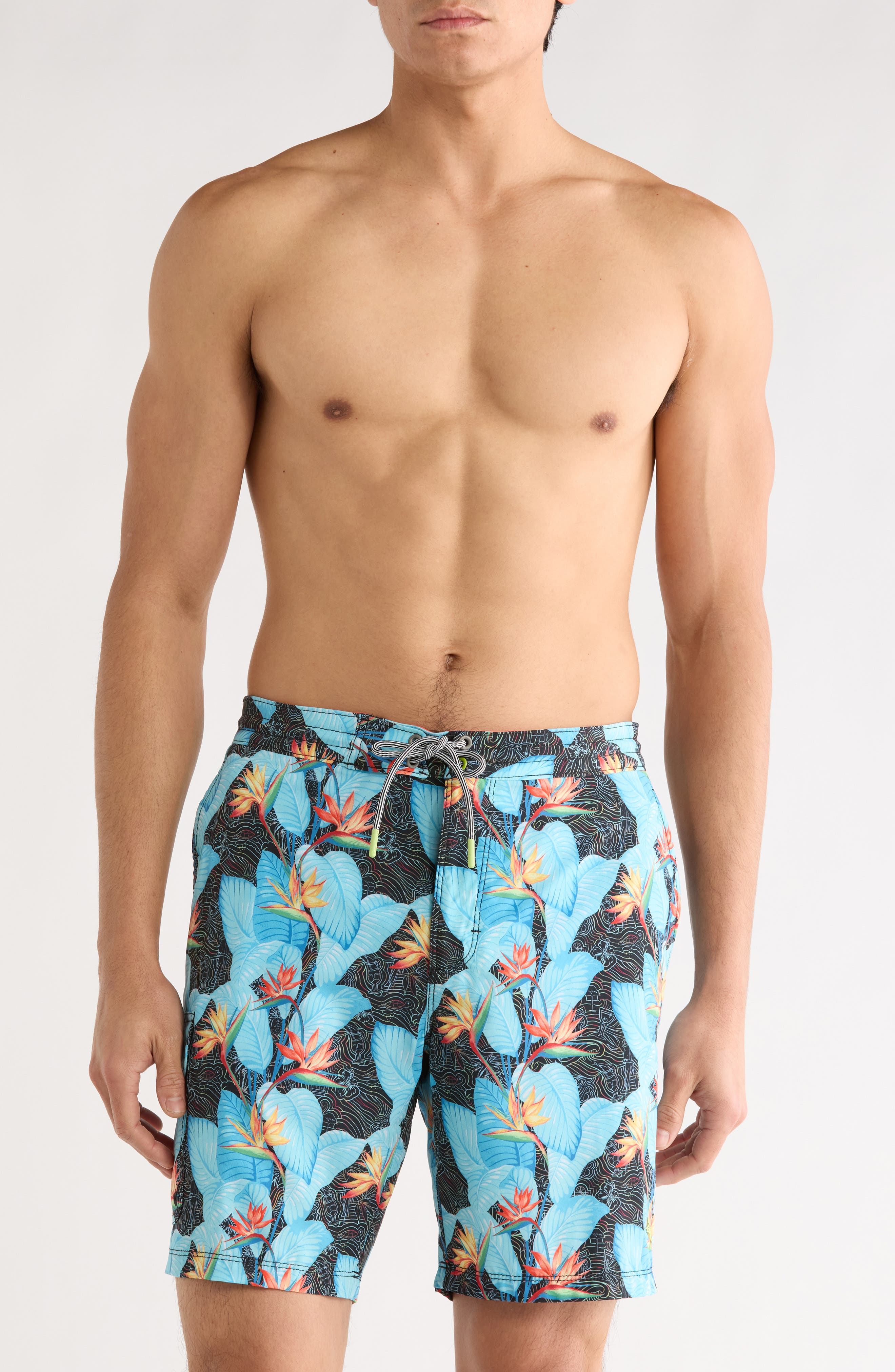 Tommy Bahama Baja Hidden Gems 8-Inch Board Shorts