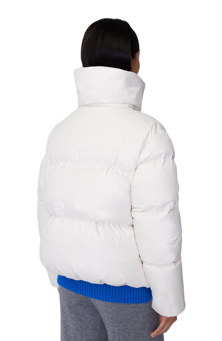 Quartz Co. GISELE SHORT | Down Puffer Jacket, Alternate, color, Ivory