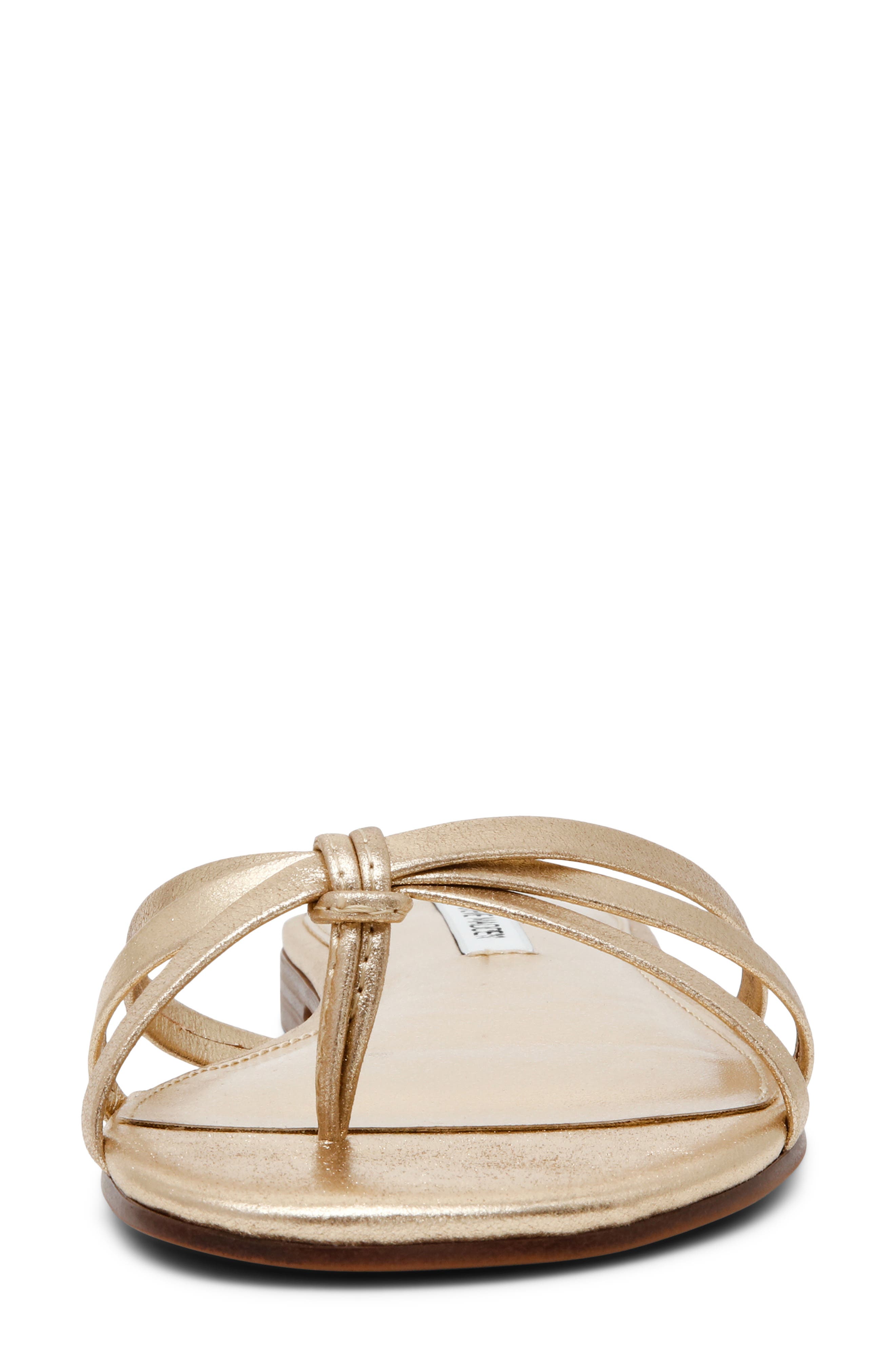 Calissi Flip Flop, Alternate, color, CHAMPAGNE LEATHER