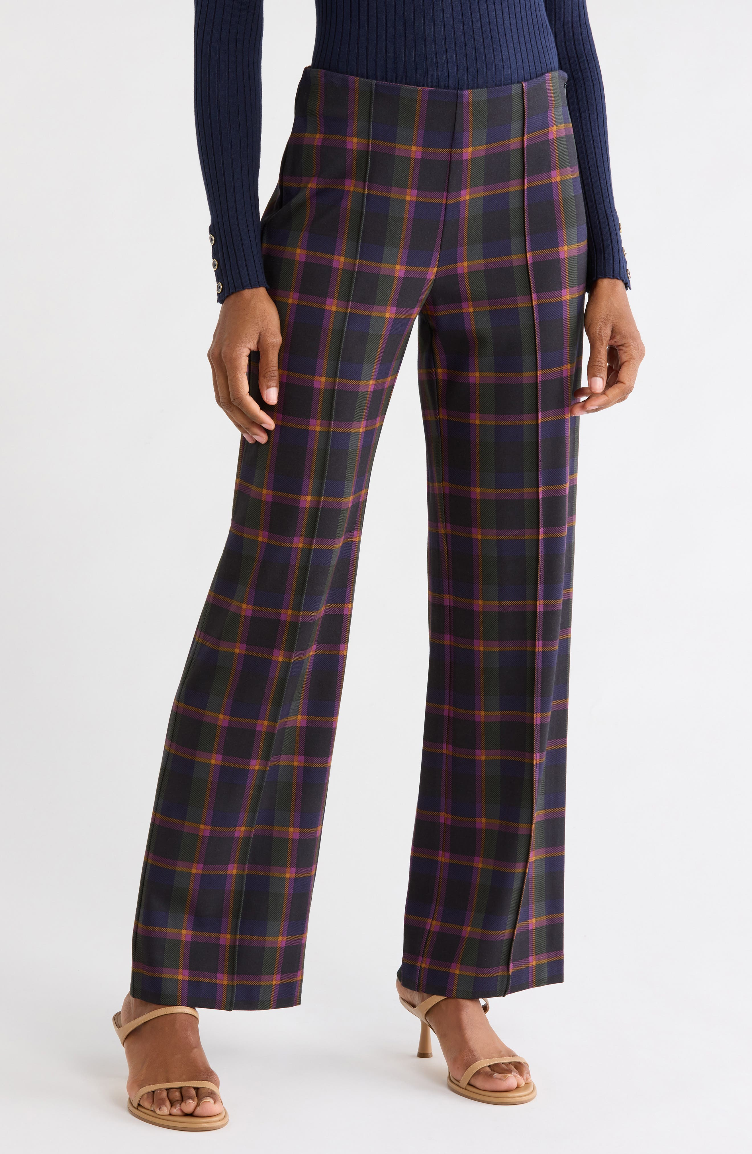 Calder Plaid Pants