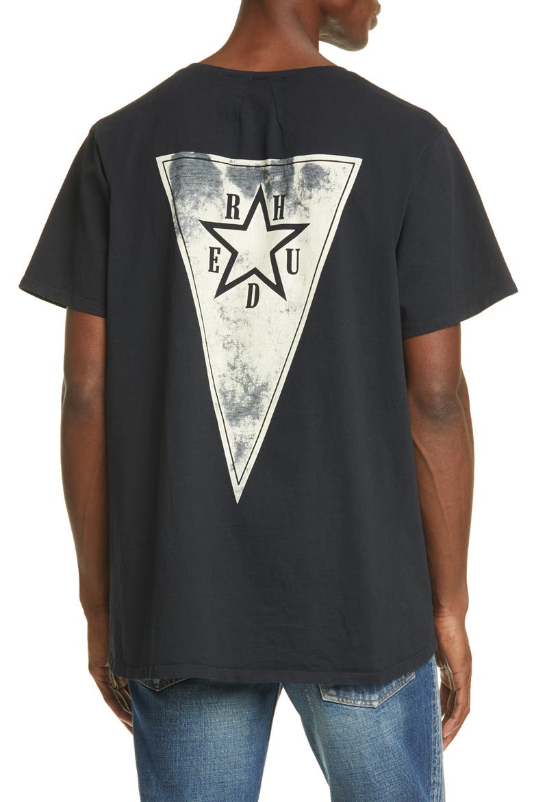 Saddle Graphic Tee, Alternate, color, BLACK