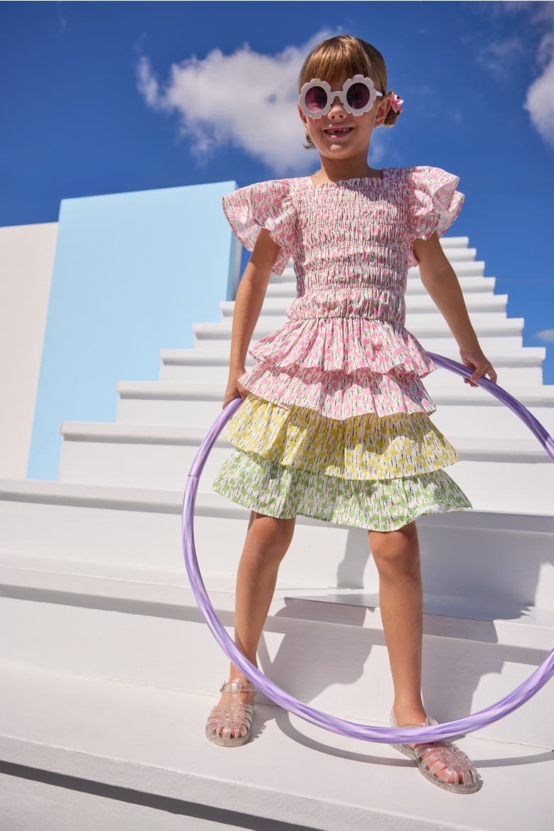Kids' India Top, Alternate, color, Darien Daisies