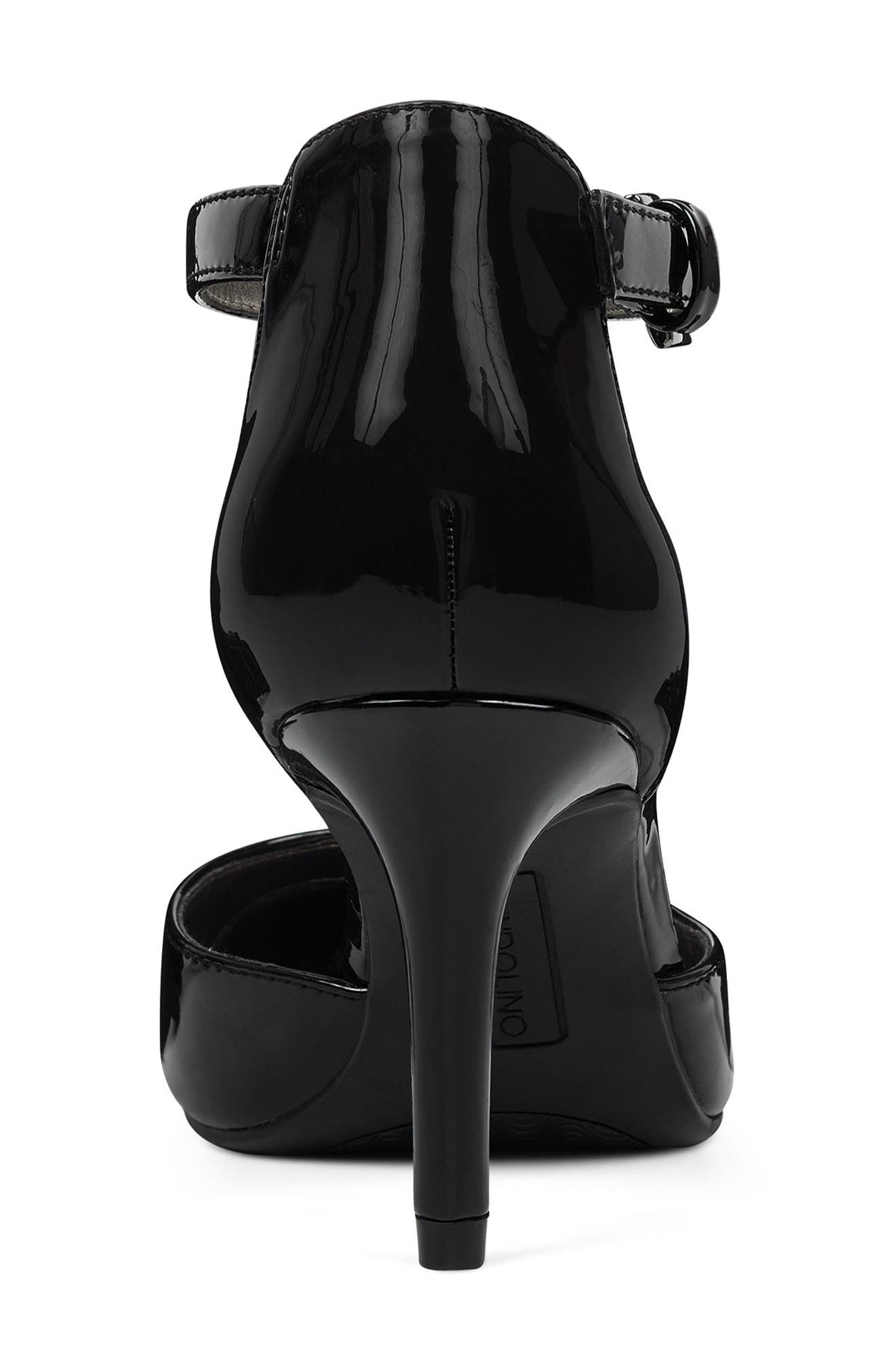 Bandolino Ginata Ankle Strap Pump, Alternate, color, Black