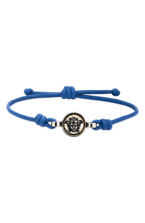Men's Leather Slide Bracelet