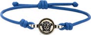 Versace Men's Leather Slide Bracelet