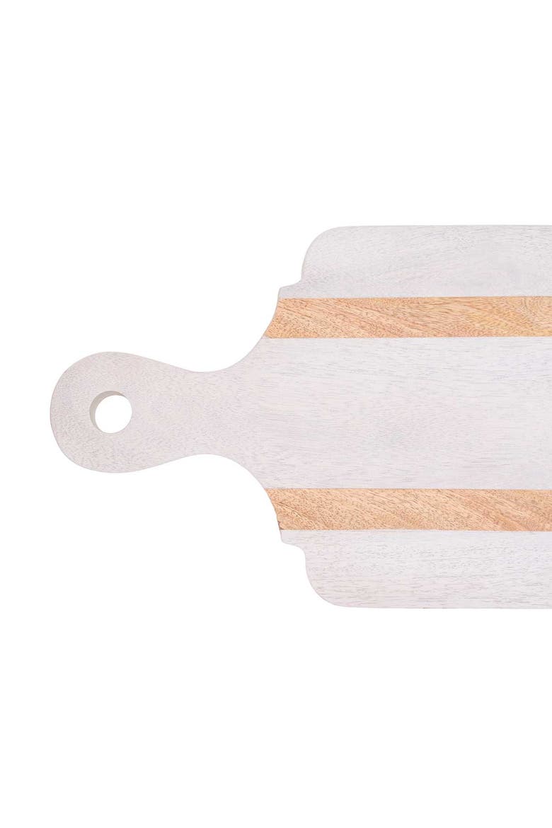 Maeve Striped Wood Board Oversized 36", Alternate, color, Brown