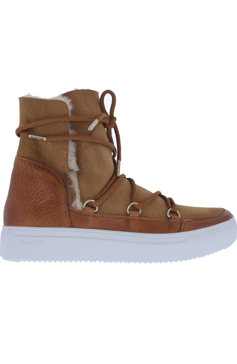 Blackstone UL87 Genuine Shearling Lined Boot, Alternate, color, Rust