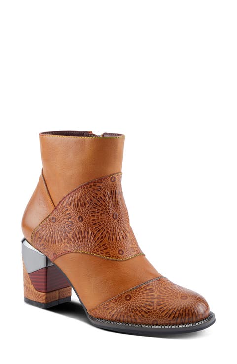 Topanga Block Heel Bootie (Women)