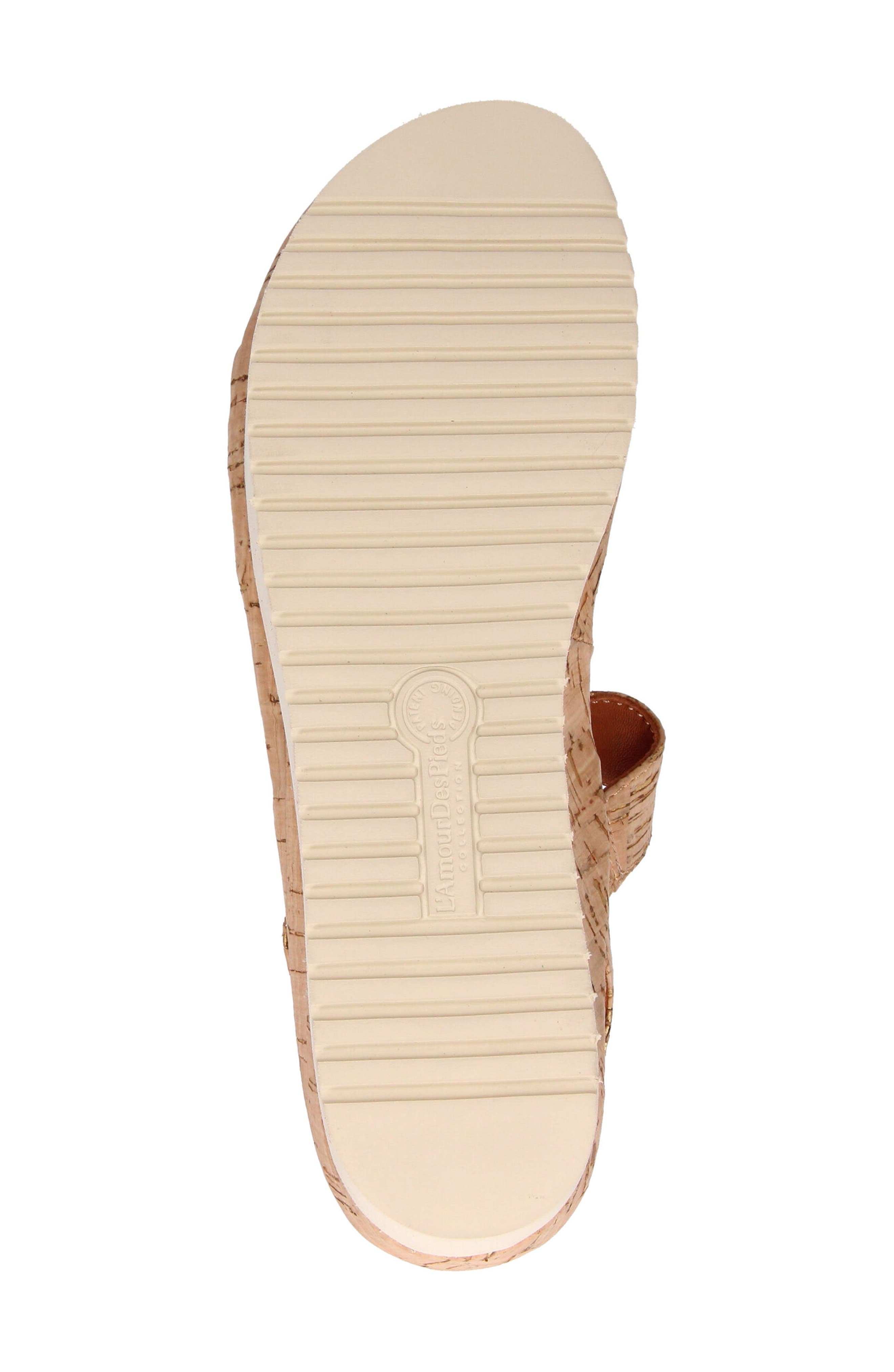 L'Amour des Pieds Abrilla Slingback Platform Sandal, Alternate, color, 