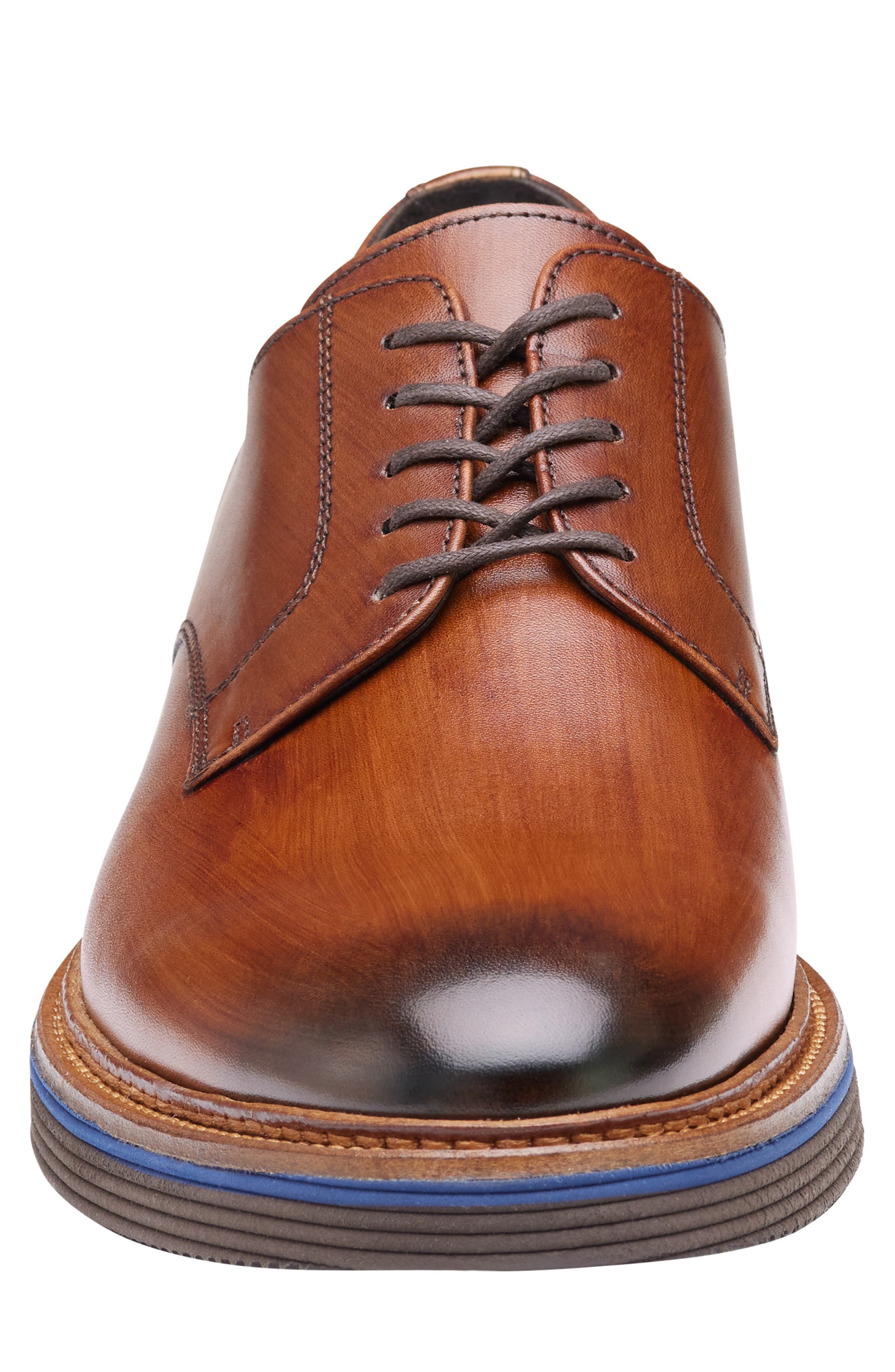JOHNSTON & MURPHY COLLECTION Jenson Plain Toe Derby, Alternate, color, 
