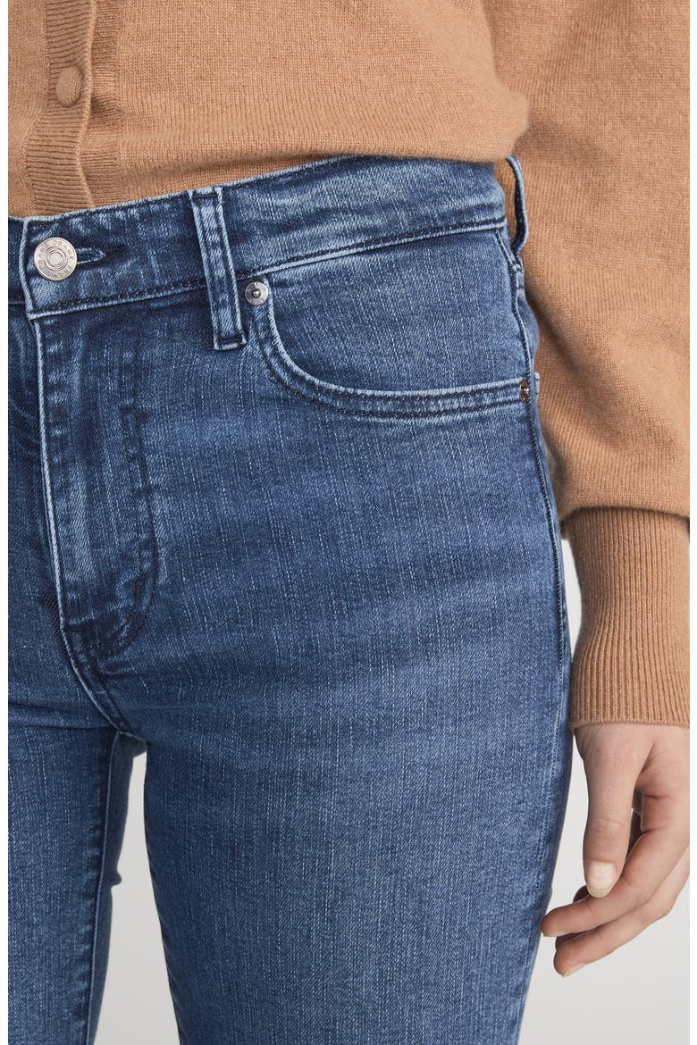 The Icon Raw Hem Flare Jeans, Alternate, color, EASE RAW AFTER