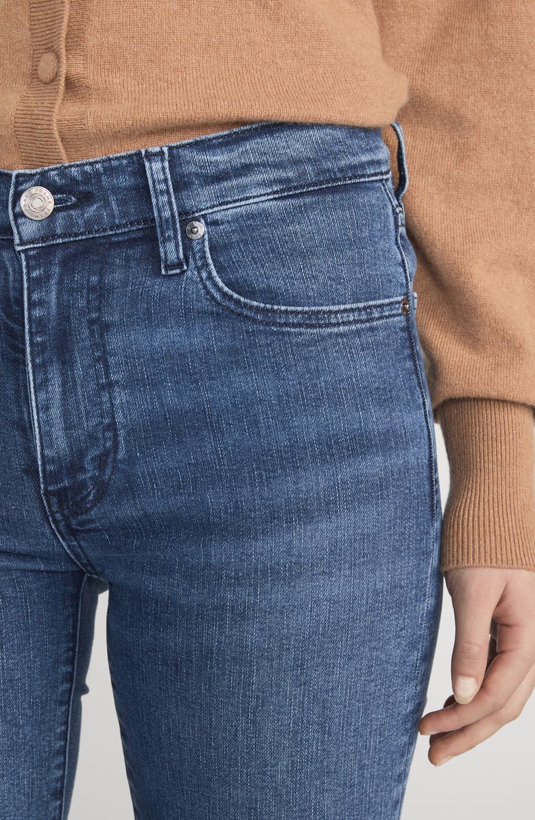 FRAME The Icon Raw Hem Flare Jeans, Alternate, color, Ease Raw After