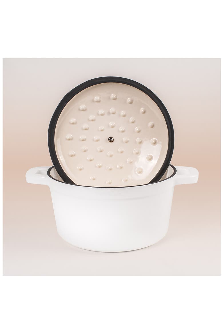 International 4pc Cast Iron Set, Alternate, color, WHITE