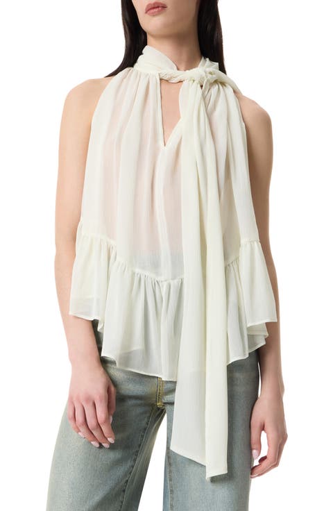 Kellie Volume Halter Top